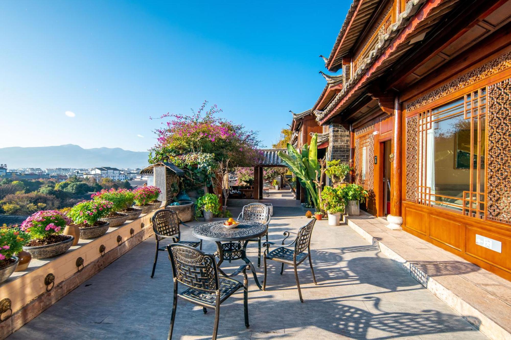 Lijiang Byw Mount View Inn Eksteriør billede